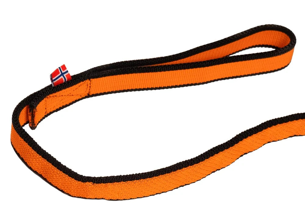 NON-STOP BUNGEE LEASH BLACK/ORANGE
