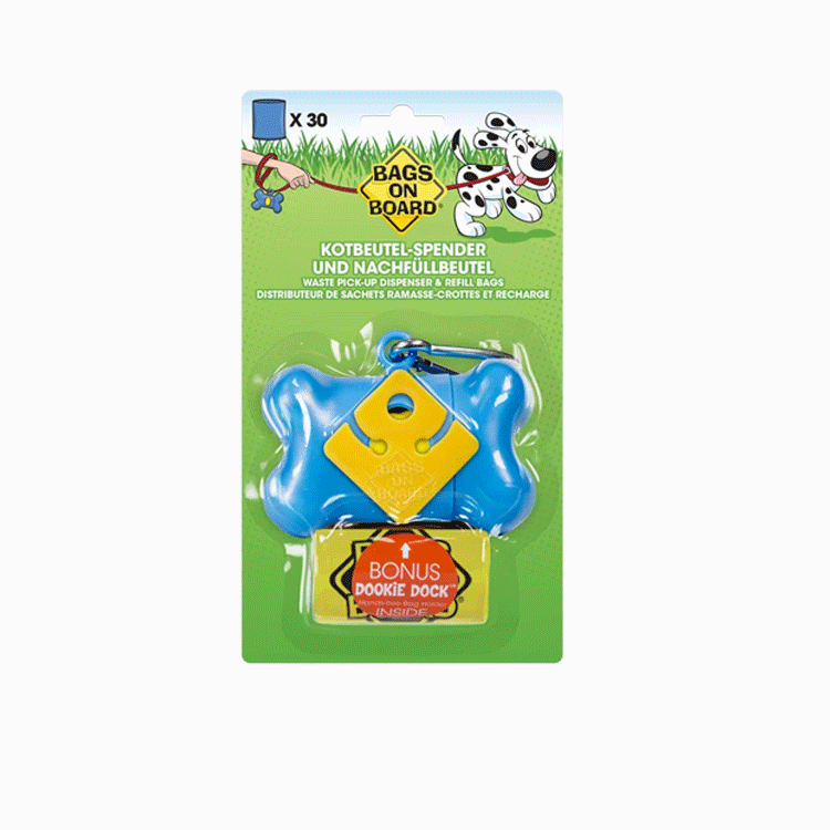 Bags on Board Blue Bone Dispenser
