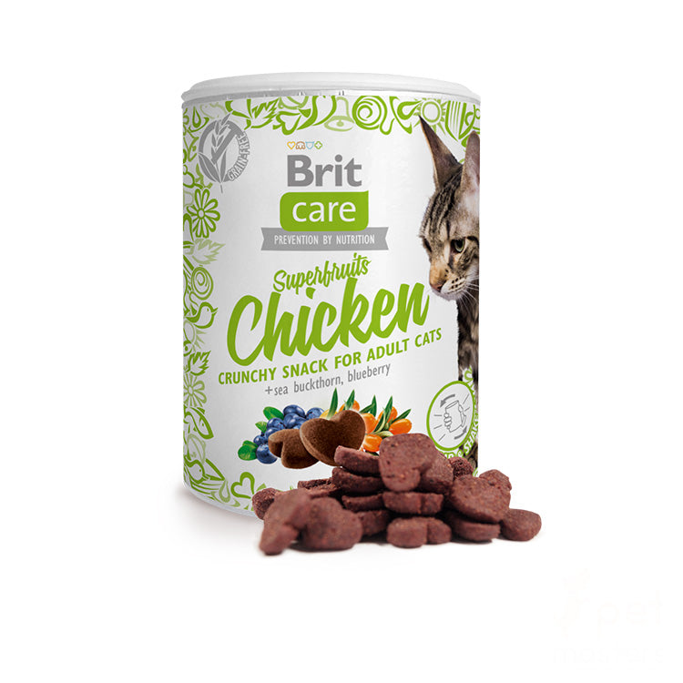 Brit Care Cat Snack Superfruits Chicken 100g