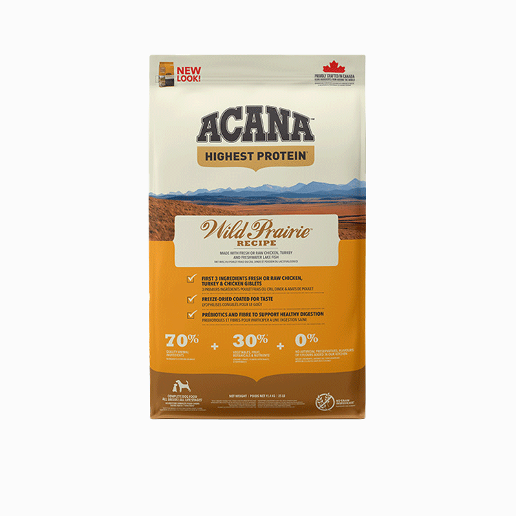 Acana Highest Protein Wild Prairie Dog Recipe