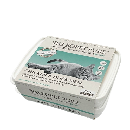 PALEOPET CHICKEN & DUCK MEAL FOR CATS 2X350G