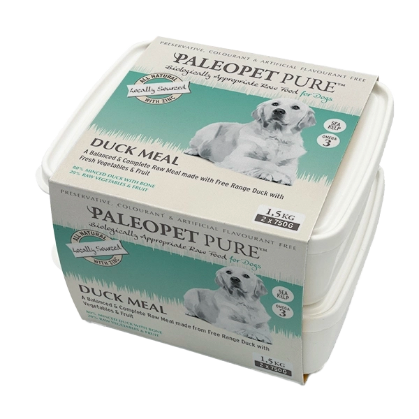 PALEOPET DUCK MEAL FOR DOGS 2X750G