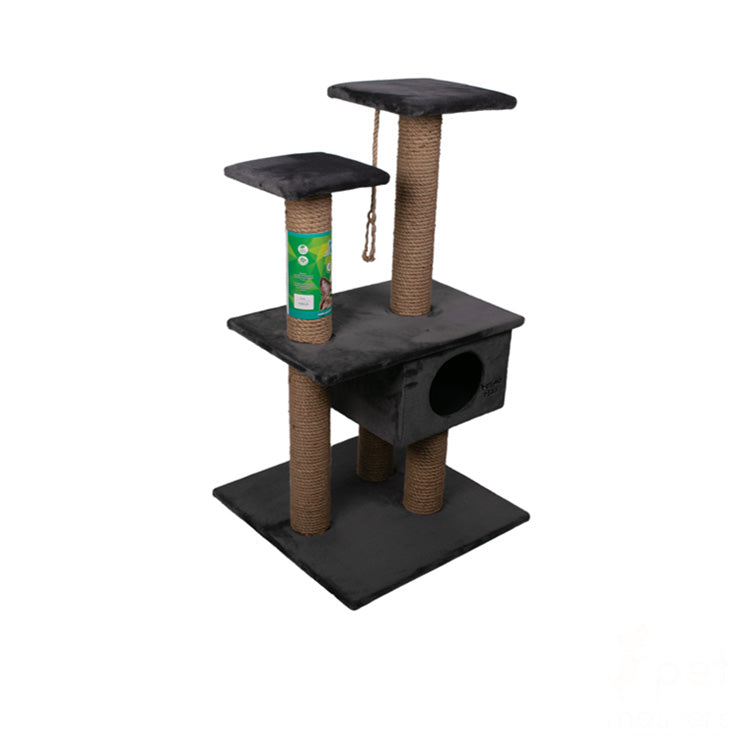 Feline Flair Clawsome Luxuary 3 Level Catnip Infused