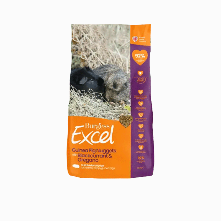Excel Guinea Pig Nuggets with Blackcurrant & Oregano
