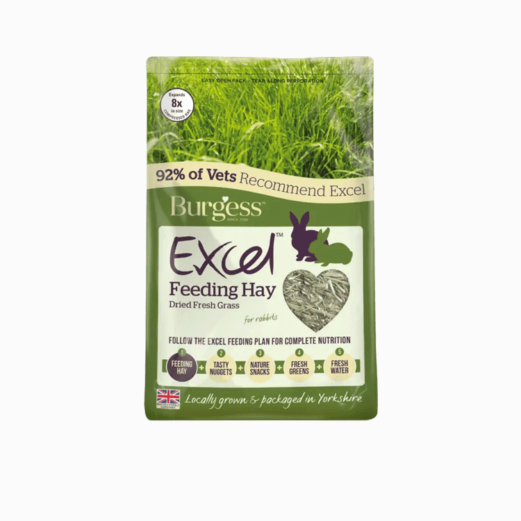 Excel Feeding Hay Dried Fresh Grass 1kg
