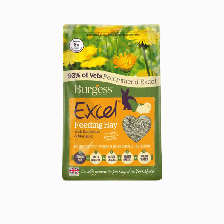 Excel Feeding Hay with Dandelion & Marigold 1kg