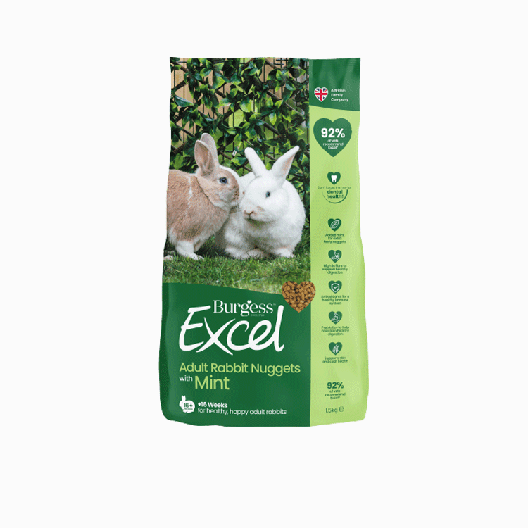 Excel Adult Rabbit Nuggets with Mint