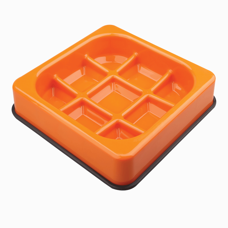 M-Pets Waffle Anti-Scoff Bowl