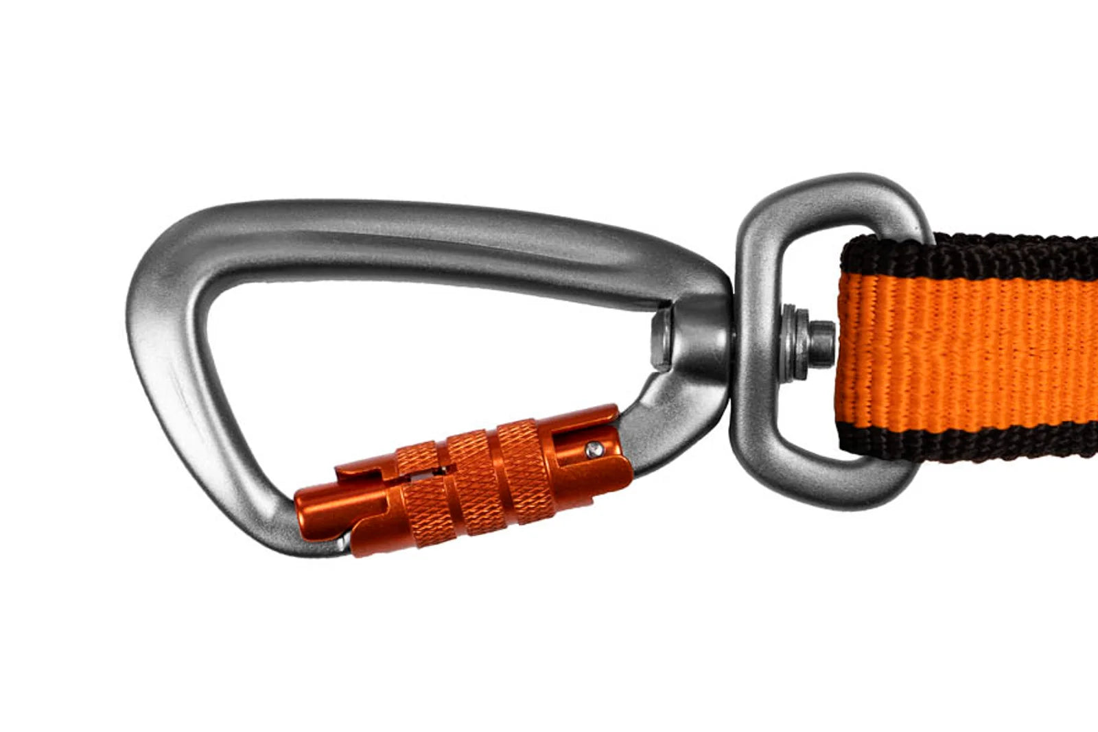 NON-STOP BUNGEE LEASH BLACK/ORANGE