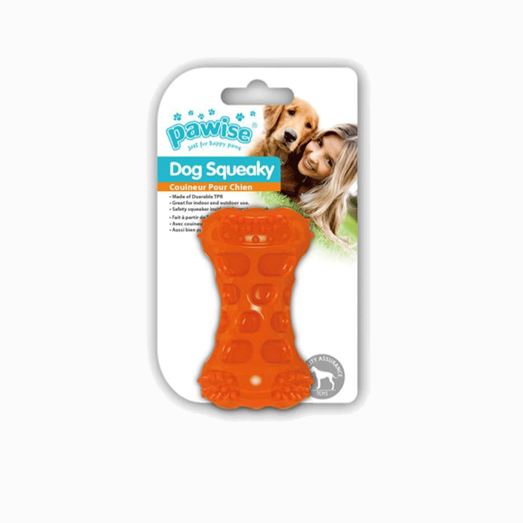 Pawise Dog Squeaky Bone 10cm