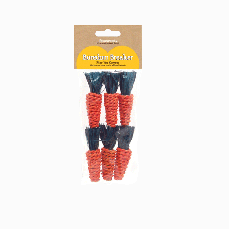 Rosewood Mini Sisal Carrots