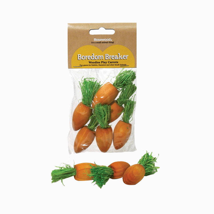 Rosewood Woodies Play Carrots 6pk