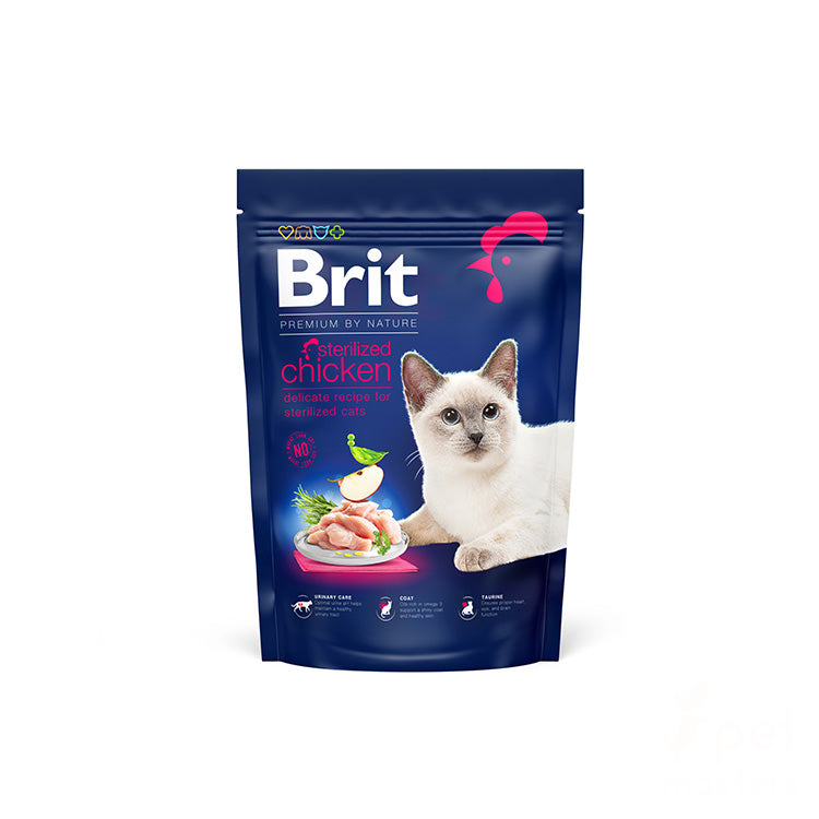 Brit Premium Cat Sterilized Chicken 800g