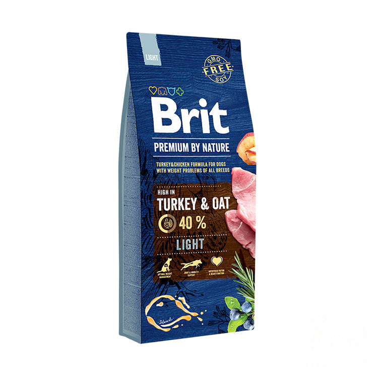 Brit Premium Dog Light Turkey And Oat 15kg