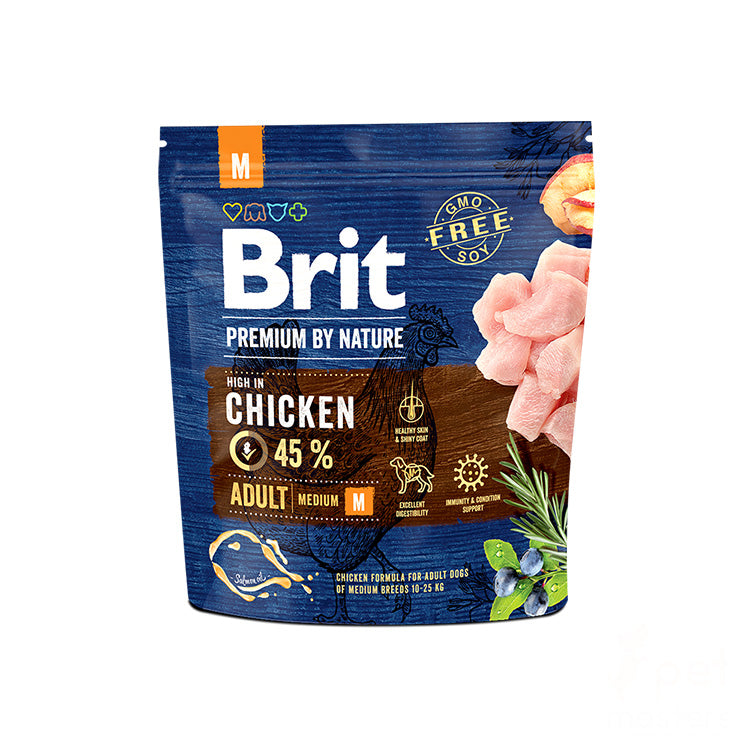 Brit Premium Dog Adult Medium 1kg