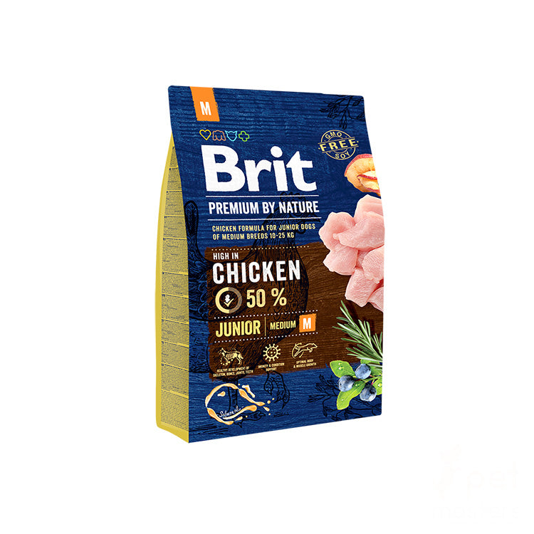 Brit Premium Dog Junior Meduim 3kg