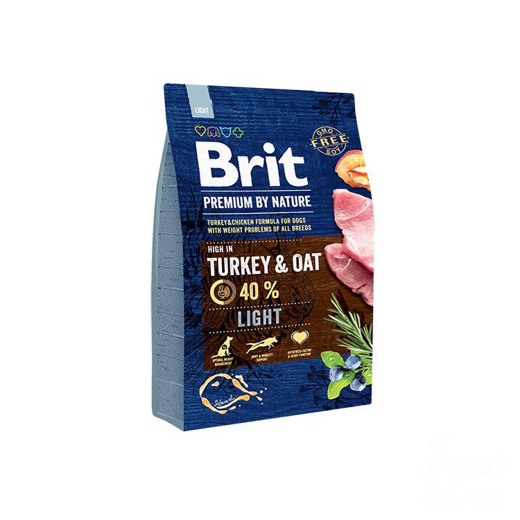 Brit Premium Dog Light Turkey And Oat 3kg