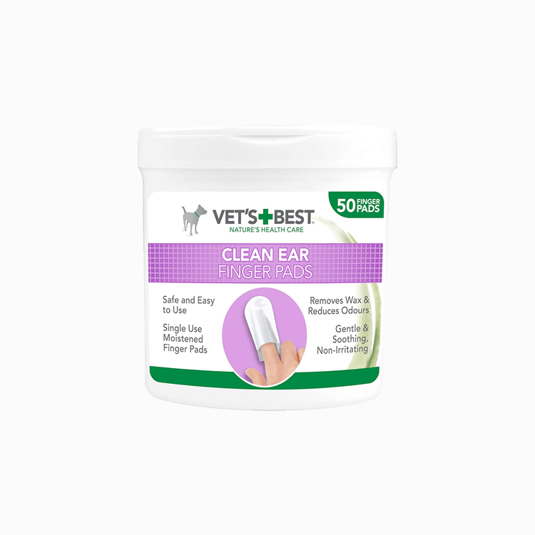 Vet's Best Clean Ear Finger Pads