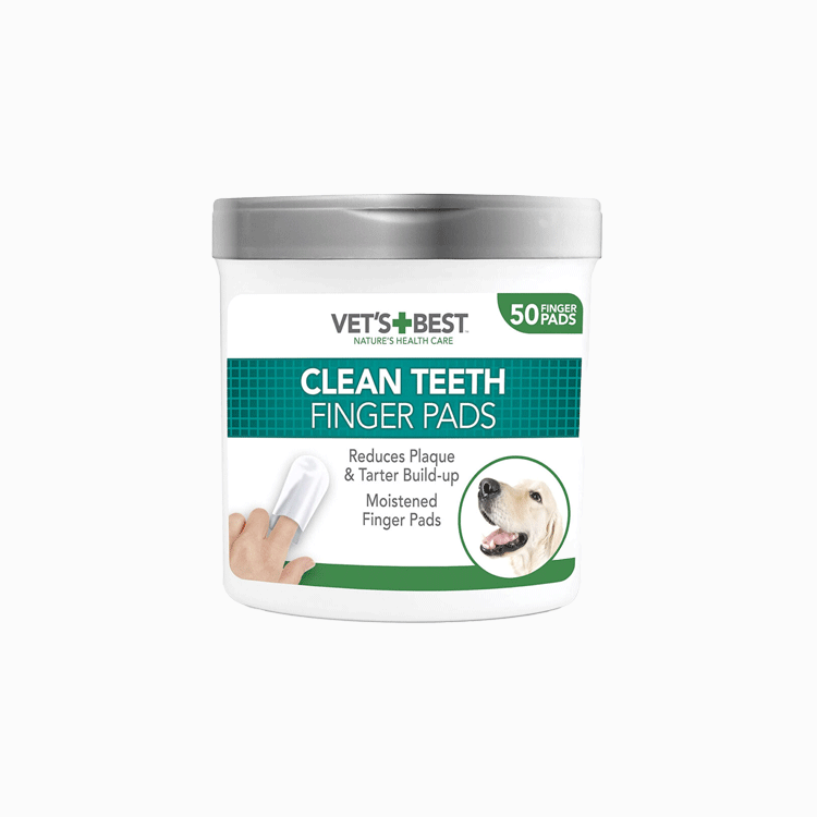 Vet's Best Clean Teeth Finger Pads